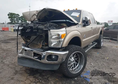 2014 Ford F-250 Lariat from USA, damaged, VIN 1FT7W2BTXEEA66808